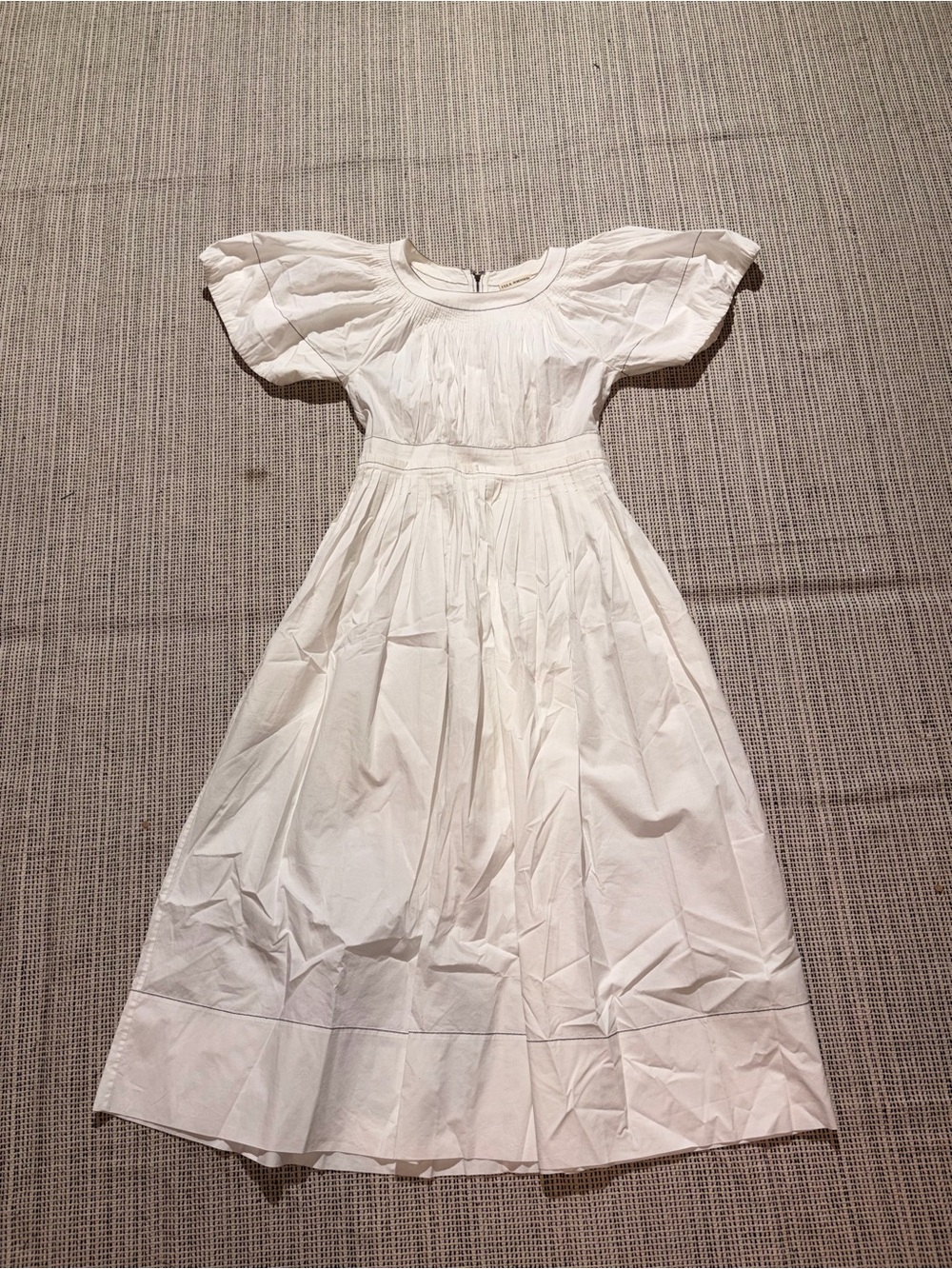 ULLA JOHNSON Women's Lottie Dress Size 0 In White